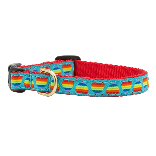  Teacup Collar | Rainbow Hearts