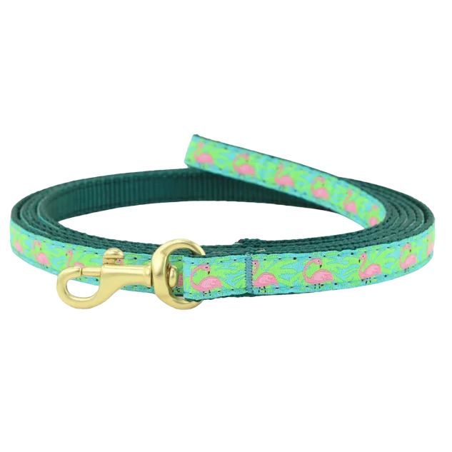 - Pet fence foldable indoor Teacup Leash | Pink Flamingos