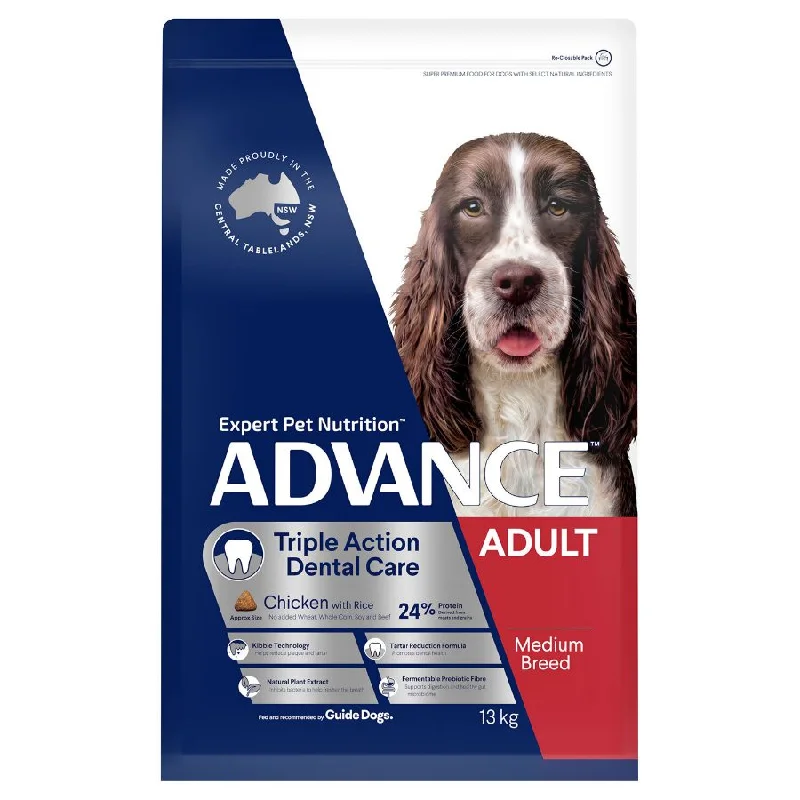 Advance Dog Triple Action Dental Care All Breed 13kg