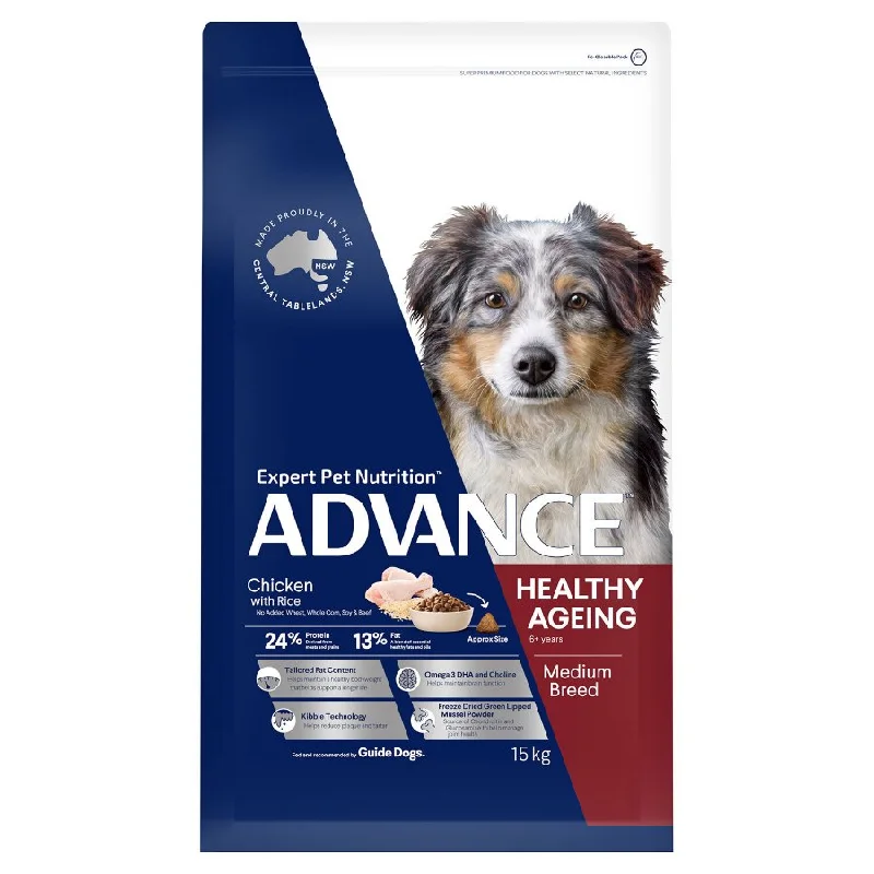 Advance Healthy Ageing All Breed Chicken And Rice 15kg