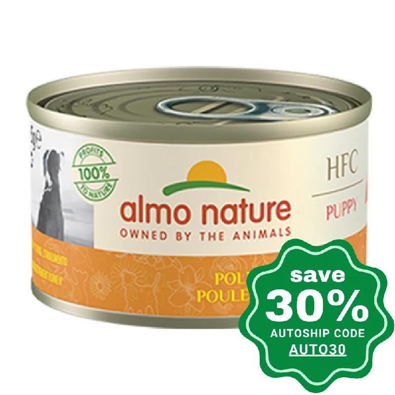 Almo Nature - Wet Food for Puppies - HFC Natural Cuisine - Chicken - 95G (min. 24 cans)