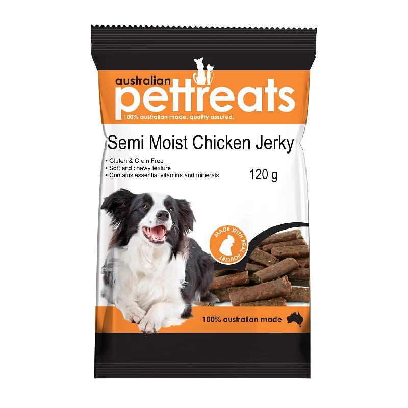 Australian Pet Treats Semi Moist Chicken Jerky Dog Treats