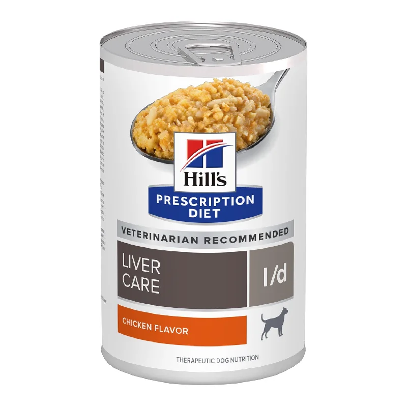 Hill's Prescription Diet L/D Liver Care Chicken Flavour Canned Dog Food 12x370g