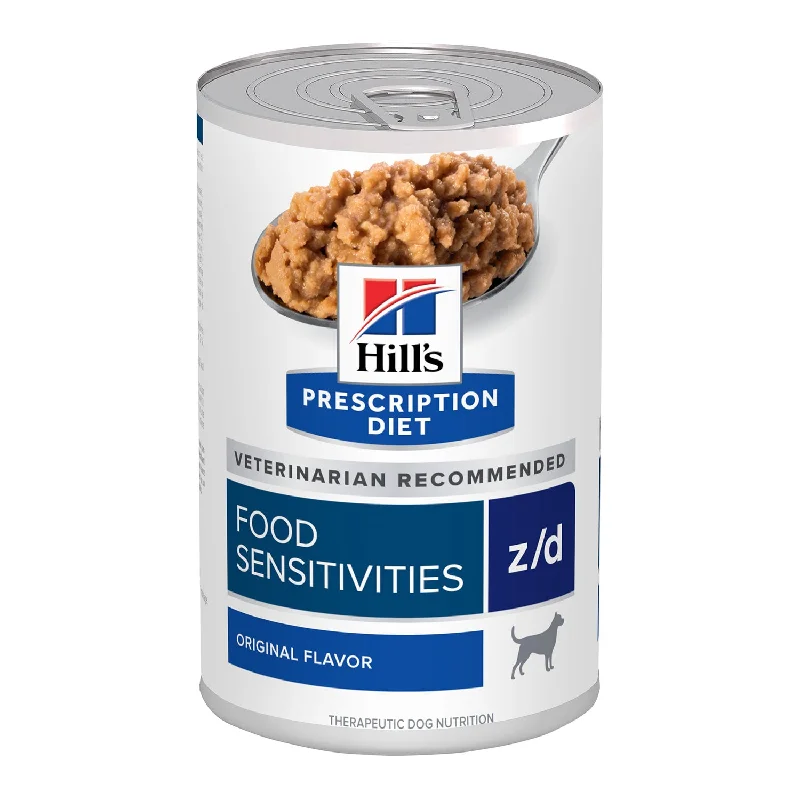 Hill's Prescription Diet Z/D Food Sensitivities Original Flavour Canned Dog Food 12x370g