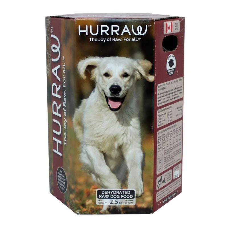 Hurraw Dehydrated Dog Food - Pork