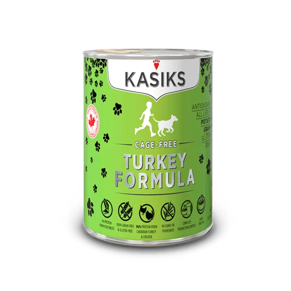 KASIKS Cage-Free Turkey Formula for Dogs Canned Dog Food