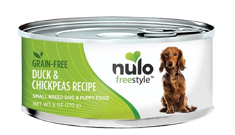 Nulo FreeStyle Grain-Free Duck & Chickpea Small Breed Canned Dog Food