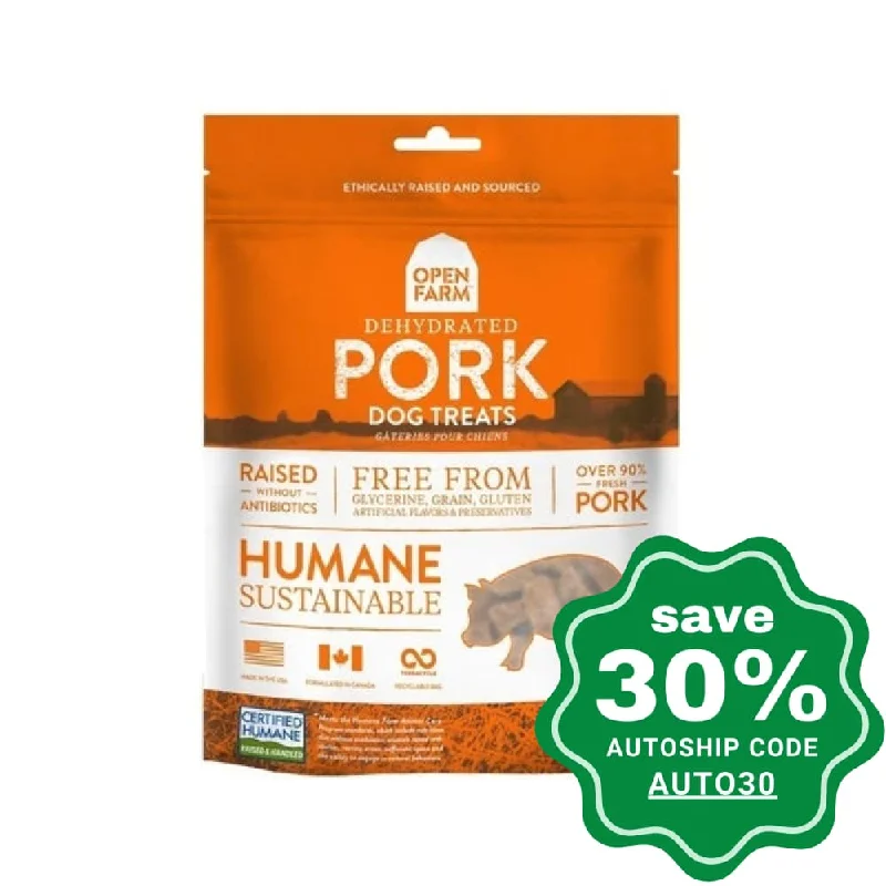 Open Farm - Treats for Dogs - Dehydrated Pork Treats - 4.5OZ