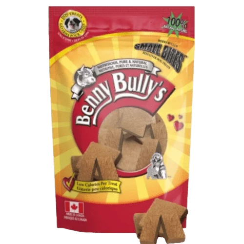 Original Liver Chops Small Bites Dog Treats 260gm - Benny Bullys