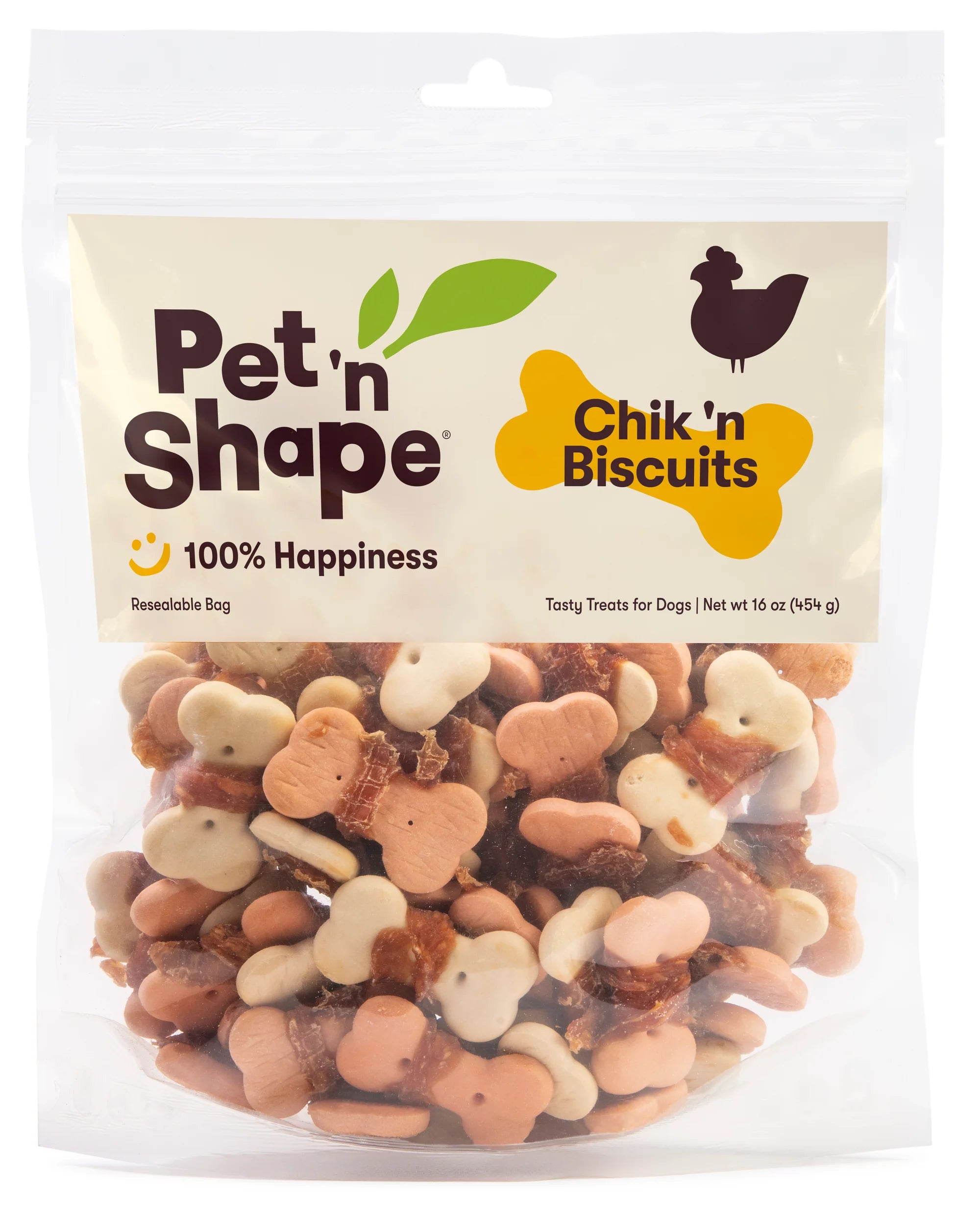 PET N SHAPE CHIK'N BISCUITS 16oz