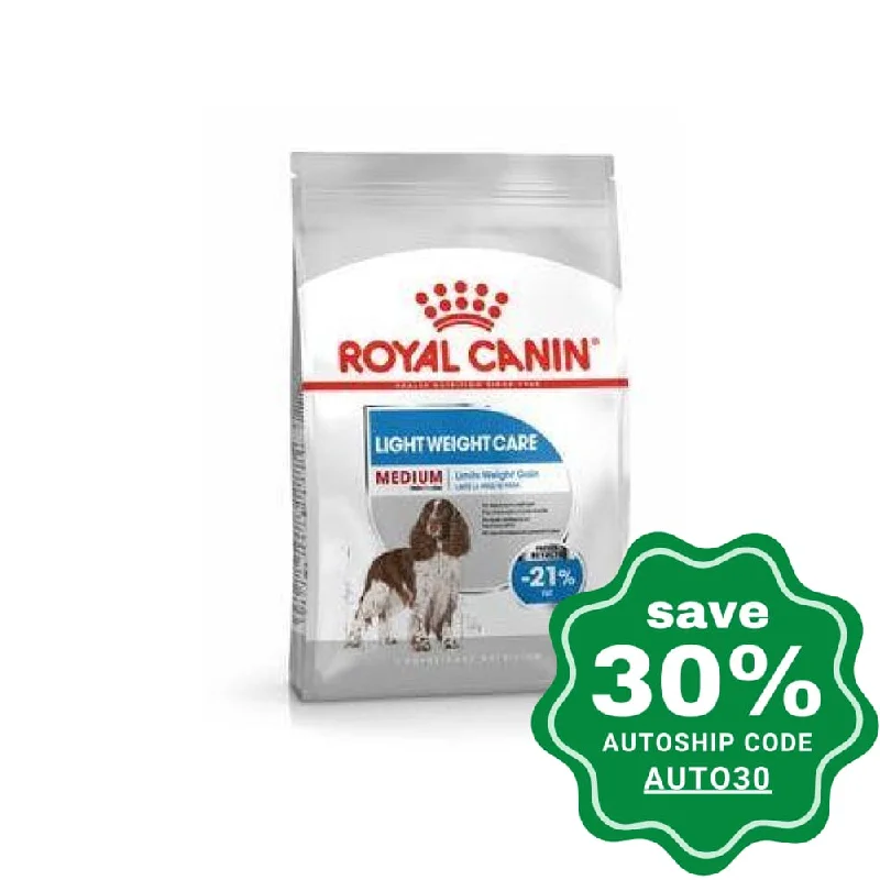 Royal Canin - Medium Adult Dog Food (Light Weight Care) - 12KG