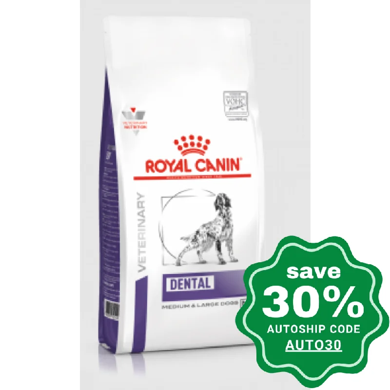 Royal Canin - Vet Health Management - Dental Dry Food for Medium & Large Dogs - 6KG