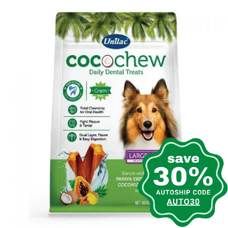 Unilac - Cocochew Dental Treats For Dogs - Large Size - 500G (11pcs)