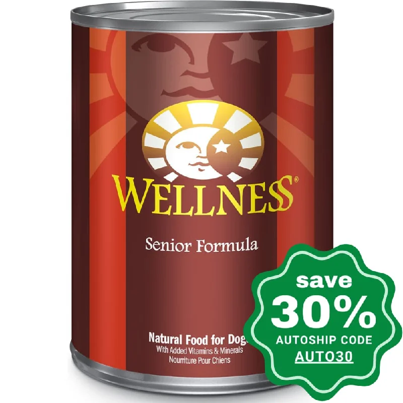 Wellness - Complete Health Senior - Wet Dog Food - Beef With Carrots - 12.5OZ (Min. 12 Cans)