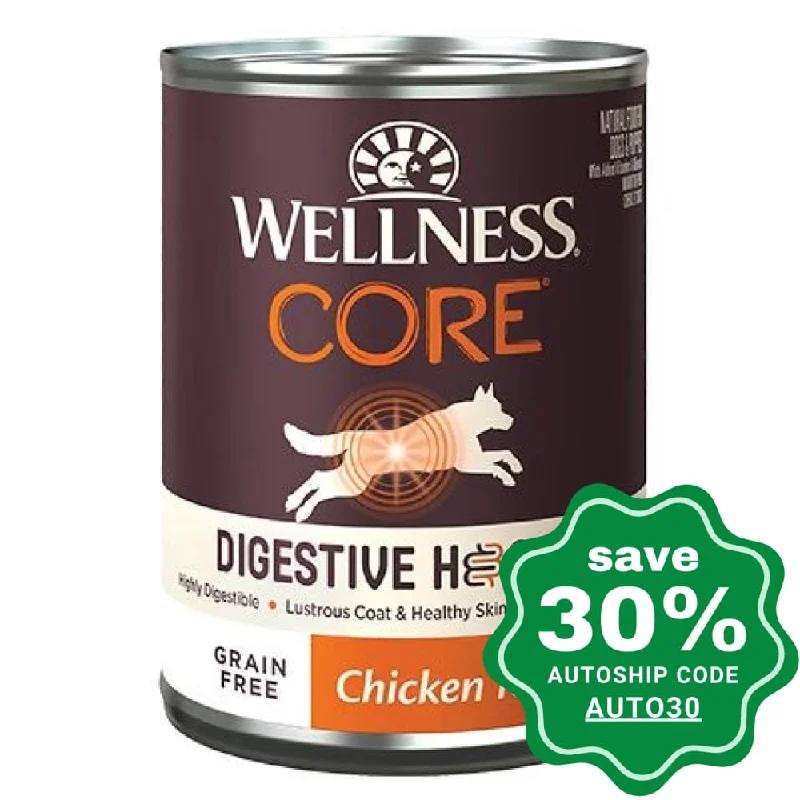 Wellness - CORE - Digestive Health Wet Dog Food - Chicken Pate - 13OZ (Min. 12 Cans)