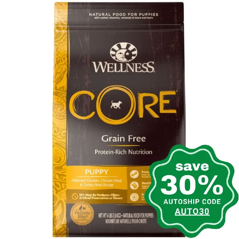 Wellness - CORE - Grain Free Dry Dog Food - Puppy - 26LB