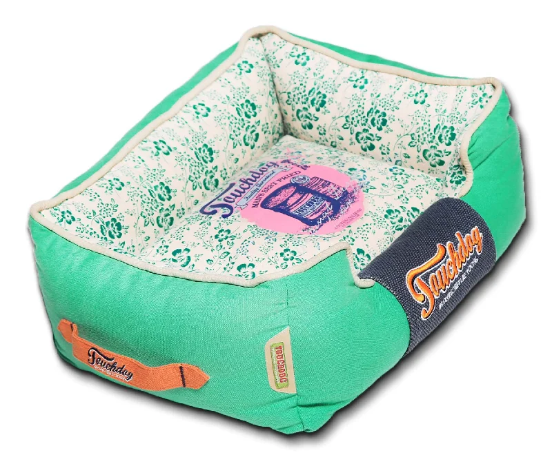 Touchdog® Floral-Galore Designer Dog Bed