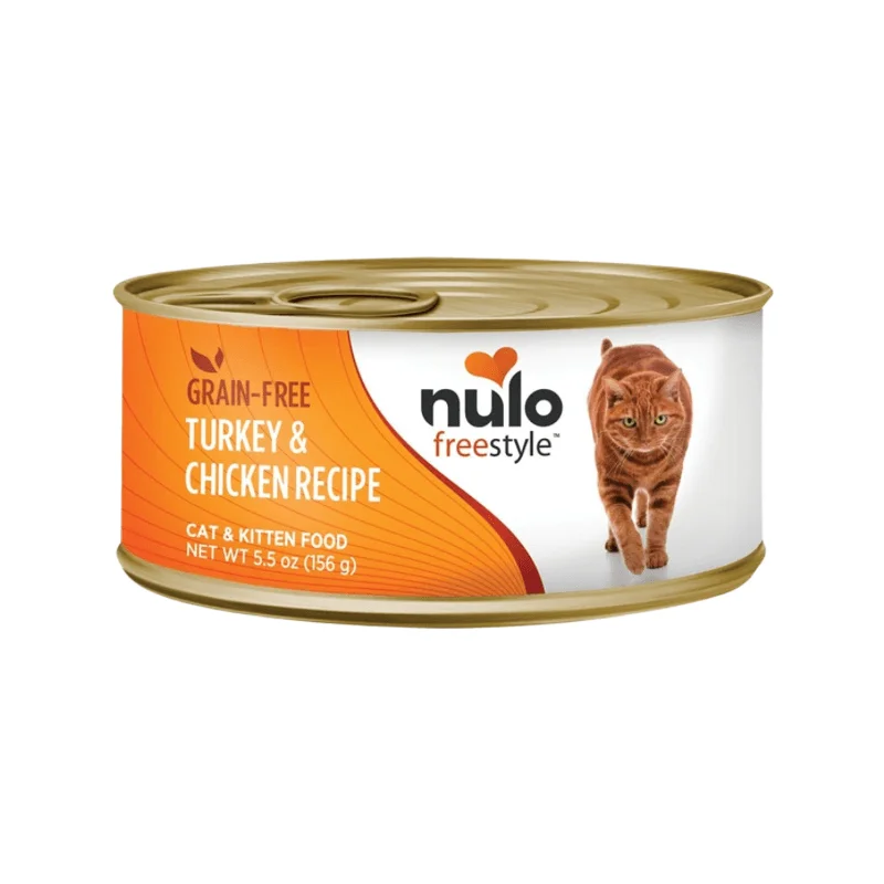 Canned Cat Food - FREESTYLE - Grain Free Turkey & Chicken Recipe Paté