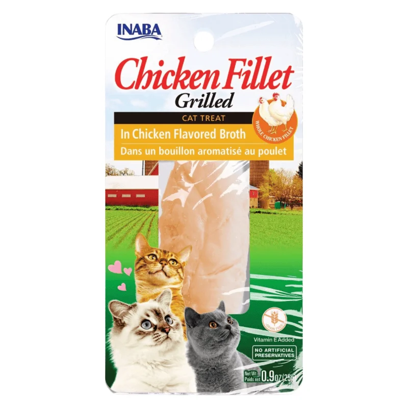 Cat Treat - GRILLED CHICKEN - Chicken Flavored Broth - 0.9 oz