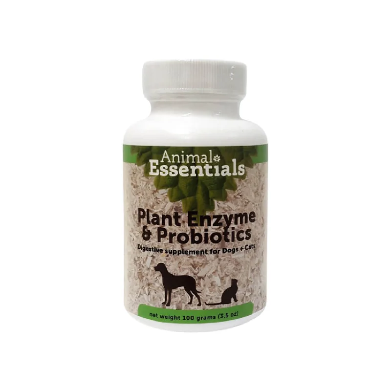 Animal Essentials Plant Enzymes & Probiotics Digestive Powder for Dogs & Cats