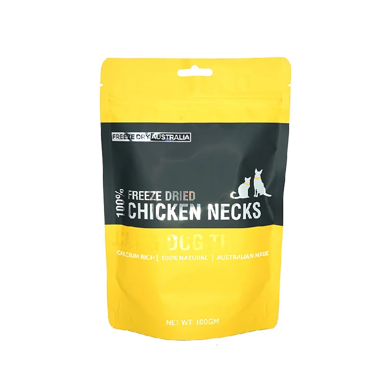 Freeze Dry Australia Cat & Dog 100% Chicken Neck 100g