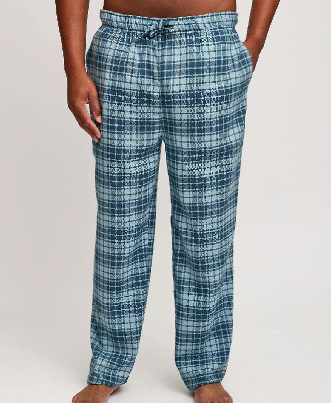 Men’s Cabin Plaid Flannel Lounge Pant