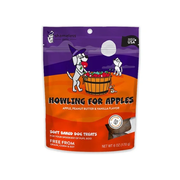 Shameless Pets Howling For Apples Soft Baked 6oz